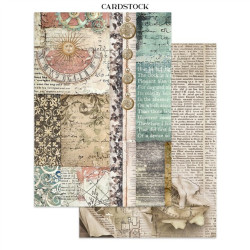 Stamperia Gardens of Time Junk Journal A5 Focus Points