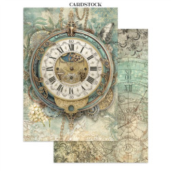 Stamperia Gardens of Time Junk Journal A5 Focus Points