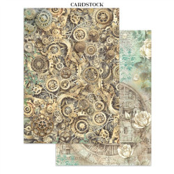 Stamperia Gardens of Time Junk Journal A5 Focus Points