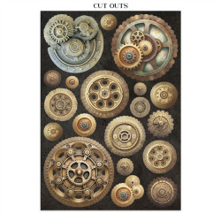 Stamperia Gardens of Time Junk Journal A5 Focus Points