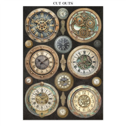 Stamperia Gardens of Time Junk Journal A5 Focus Points