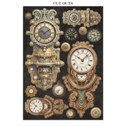 Stamperia Gardens of Time Junk Journal A5 Focus Points