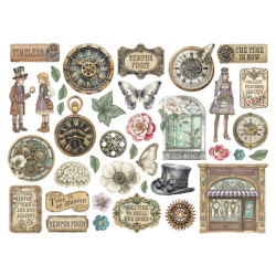 Stamperia Gardens of Time Die Cuts 38pz