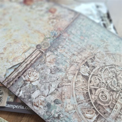 Stamperia Gardens of Time MAXI Backgrounds Paper Pack 30x30cm