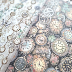 Stamperia Gardens of Time MAXI Backgrounds Paper Pack 30x30cm