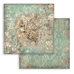 Stamperia Gardens of Time MAXI Backgrounds Paper Pack 30x30cm