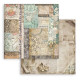 Stamperia Gardens of Time MAXI Backgrounds Paper Pack 30x30cm