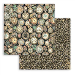 Stamperia Gardens of Time MAXI Backgrounds Paper Pack 30x30cm