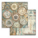 Stamperia Gardens of Time MAXI Backgrounds Paper Pack 30x30cm