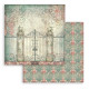 Stamperia Gardens of Time MAXI Backgrounds Paper Pack 30x30cm