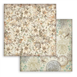 Stamperia Gardens of Time MAXI Backgrounds Paper Pack 30x30cm