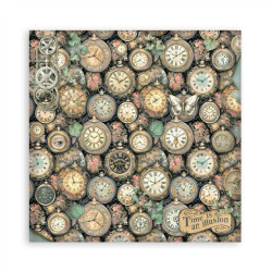 Stamperia Gardens of Time MAXI Single Face Paper Pack 30x30cm
