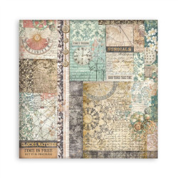 Stamperia Gardens of Time MAXI Single Face Paper Pack 30x30cm