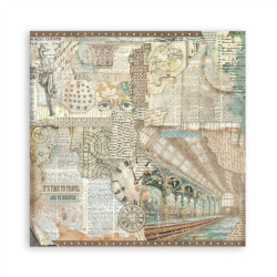 Stamperia Gardens of Time MAXI Single Face Paper Pack 30x30cm