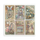 Stamperia Gardens of Time MAXI Single Face Paper Pack 30x30cm
