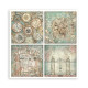 Stamperia Gardens of Time MAXI Single Face Paper Pack 30x30cm