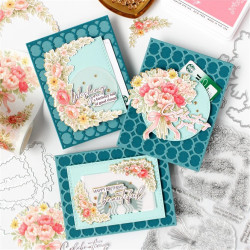 PINKFRESH STUDIO The Daydream Edit Washi Tape Celebrate in Blooms