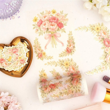 PINKFRESH STUDIO The Daydream Edit Washi Tape Celebrate in Blooms