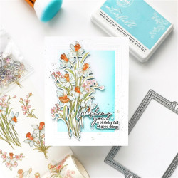 PINKFRESH STUDIO The Daydream Edit Washi Tape Whispering Daffodils