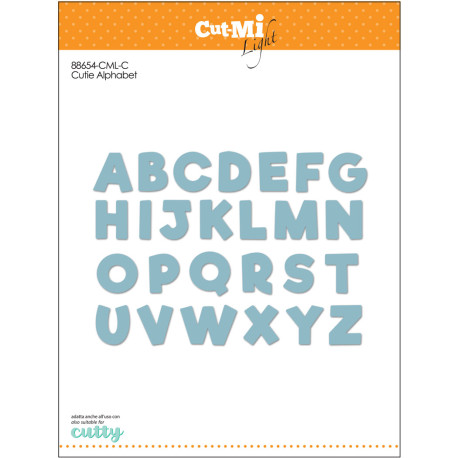 Fustelle Cut-Mi 88654-CML-C Cutie alphabet