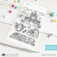 Mama Elephant CASTLE IN THE SKY Clear Stamp