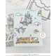 Mama Elephant CASTLE IN THE SKY Clear Stamp