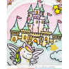 Mama Elephant CASTLE IN THE SKY Clear Stamp