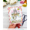Mama Elephant CASTLE IN THE SKY SET Clear Stamp + CUTS