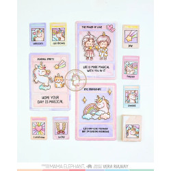 Mama Elephant LIL UNICORN DOCKET Clear Stamp