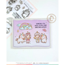 Mama Elephant MY LUCKY UNICORN Clear Stamp