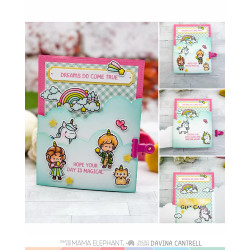 Mama Elephant MY LUCKY UNICORN Clear Stamp