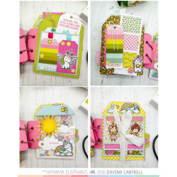 Mama Elephant MY LUCKY UNICORN Clear Stamp