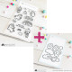 Mama Elephant My Lucky Unicorn SET Clear Stamp + CUTS