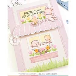 Mama Elephant TEA FOR TWO Clear Stamp