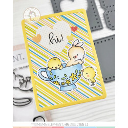 Mama Elephant TEA FOR TWO Clear Stamp