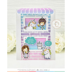Mama Elephant Sherbet Awning CREATIVE CUTS