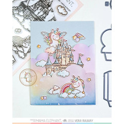 Mama Elephant Bi-Fold Clouds CREATIVE CUTS