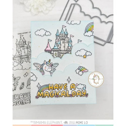 Mama Elephant Bi-Fold Clouds CREATIVE CUTS