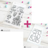 Mama Elephant BEWITCHED SET Clear Stamp + CUTS