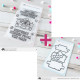 Mama Elephant Birthday Block SET Clear Stamp + CUTS