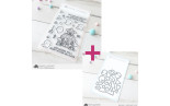Mama Elephant BIG BOO SET Clear Stamp + CUTS