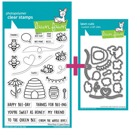 LAWN FAWN Hive Five Cuts
