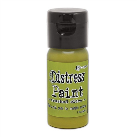 Tim Holtz Distress Paint Flip Top Crushed Olive