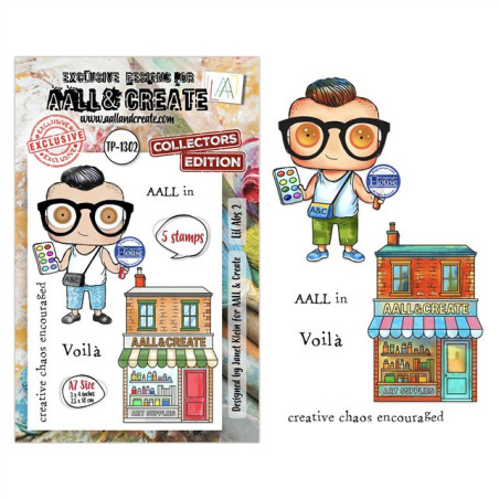 AALL & Create Stamp Set A7 1302 Lil Abs 2