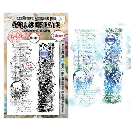 AALL & Create Stamp Set A6 1341 Bee Geometry