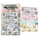 AALL & Create Stamp Set A6 1342 The Daily News