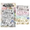 AALL & Create Stamp Set A6 1342 The Daily News