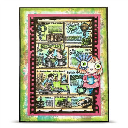 AALL & Create Stamp Set A6 1342 The Daily News