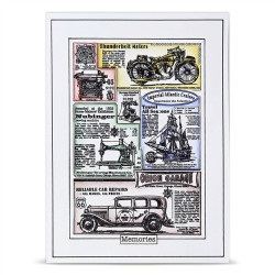 AALL & Create Stamp Set A6 1343 Global Gazette