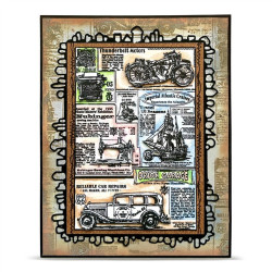 AALL & Create Stamp Set A6 1343 Global Gazette
